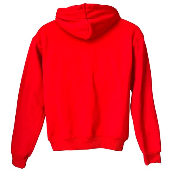 The Grinch GRINCH FOREVER Chenille Face Ugly Christmas Hoodie Sweatshirt Size XS - Picture 3 of 4